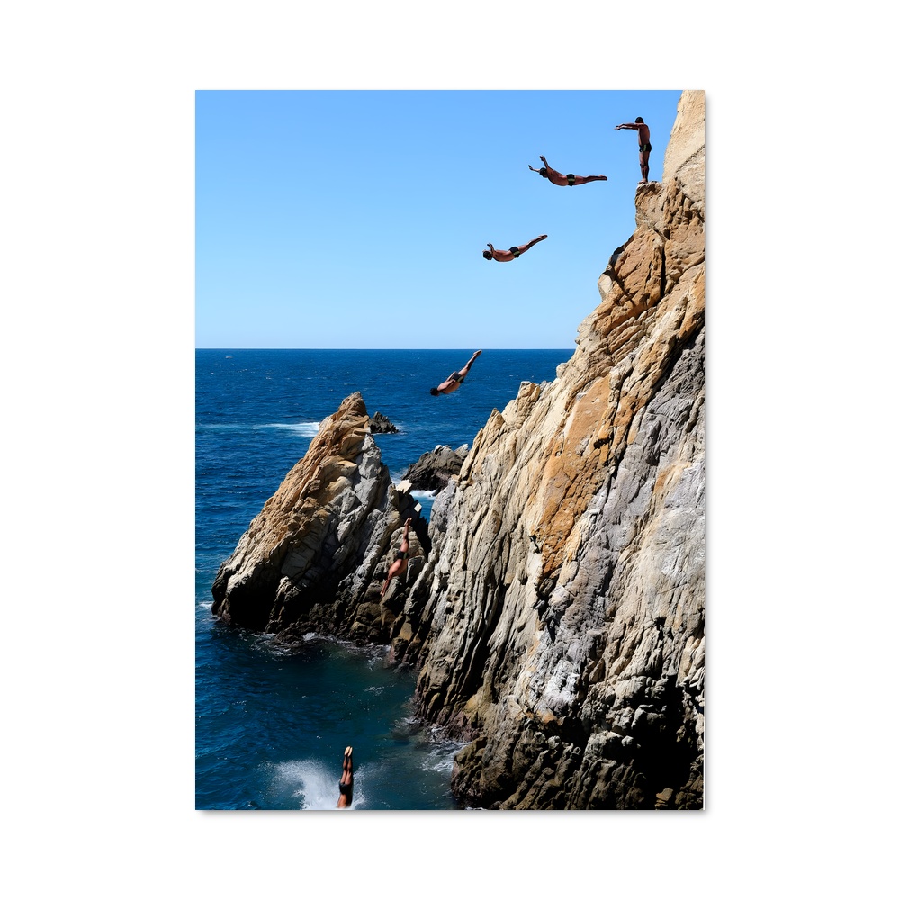 Poster quebrada acapulco chute